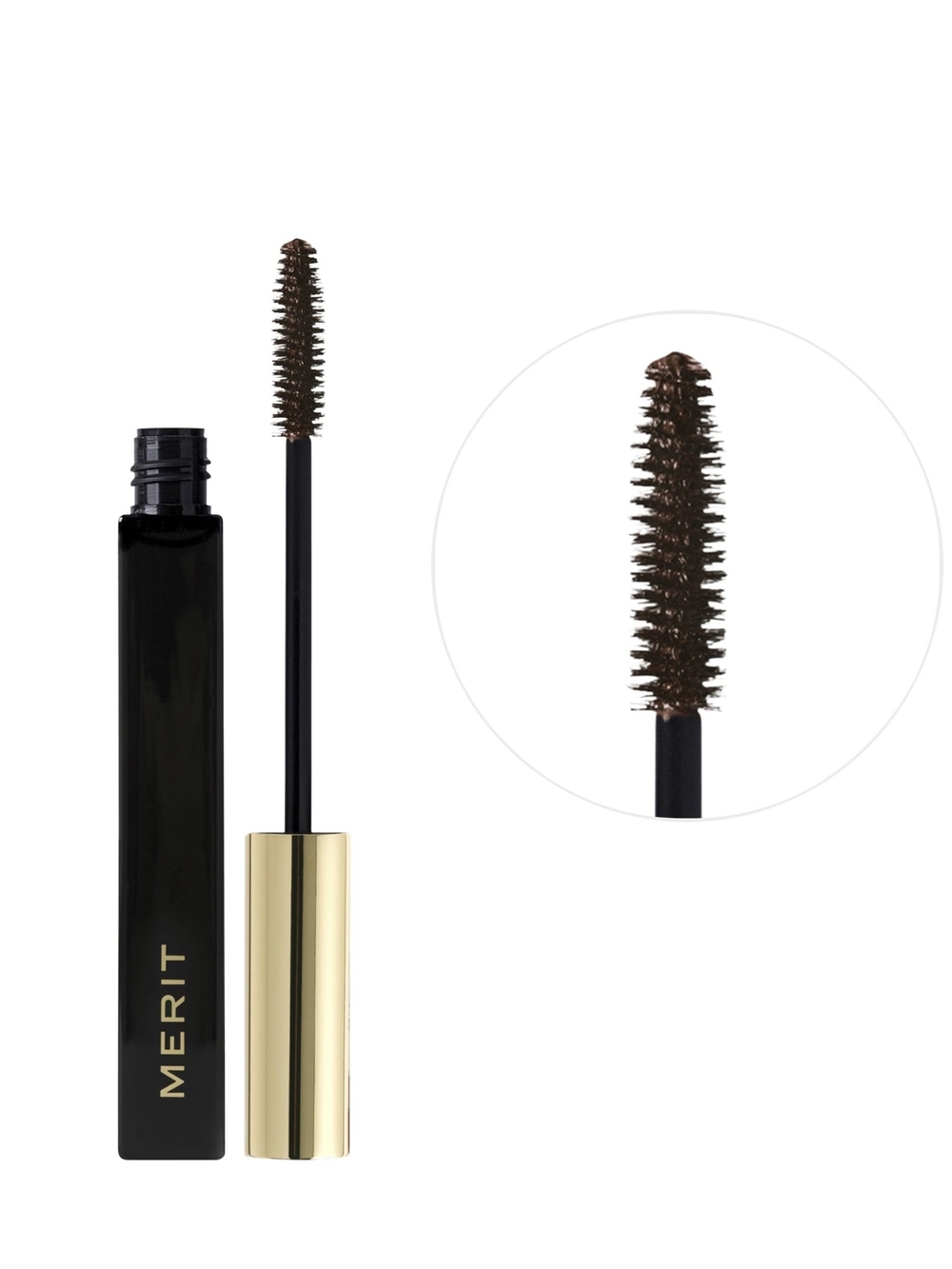 Merit Lengthing Tubing Mascara In Black Full Size NIB
